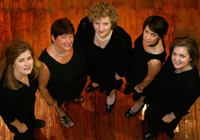 Stephanie Martin (Director/Arranger/Composer), Jo Ann Dawson, Janet Reid Nahabedian, Kathryn Smith, and Julia Armstrong